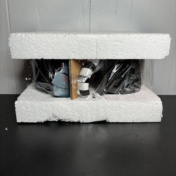 3D The Nightmare Before Christmas Jack & Sally Kiss Coffee Cup Mug Set 20oz NEW - Picture 11 of 13